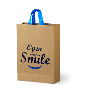Open With Smile Shopping Bag Code B080