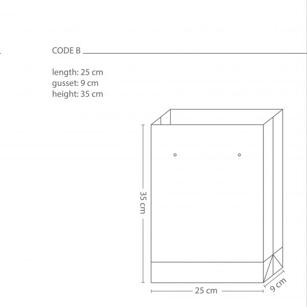 Find Your Happiness Shopping Bag Code B013 - Image 3